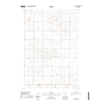 2020 Map of New England NW, 2020 Print