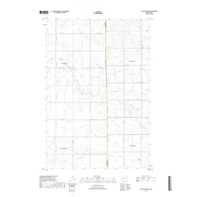 2017 Map of New England SW, 2017 Print