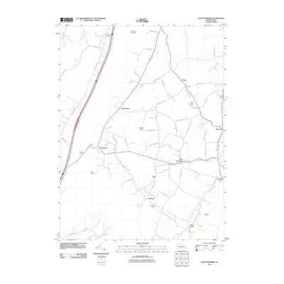 2010 Map of New Enterprise, 2010 Print
