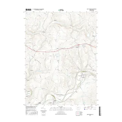 2016 Map of New Florence, 2016 Print