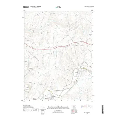 2019 Map of New Florence, 2019 Print