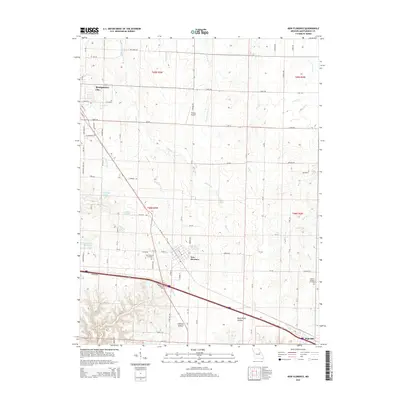 2015 Map of New Florence, 2015 Print