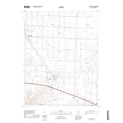 2017 Map of New Florence, 2017 Print