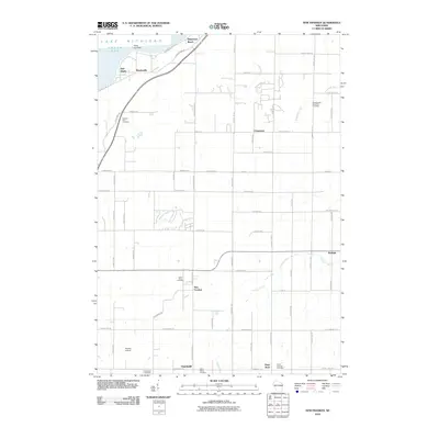 2010 Map of New Franken, 2010 Print