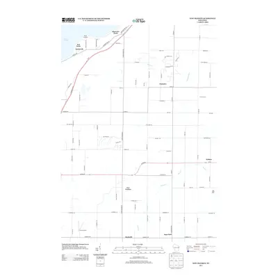 2013 Map of New Franken, 2013 Print