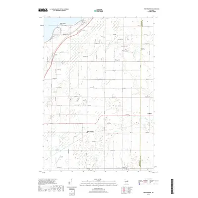 2018 Map of New Franken, 2018 Print