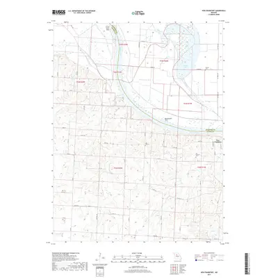 2017 Map of New Frankfort, 2017 Print