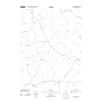 2013 Map of New Freeport, 2013 Print