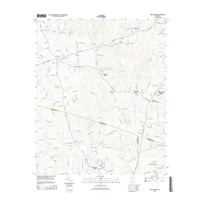 2014 Map of New Georgia, 2014 Print