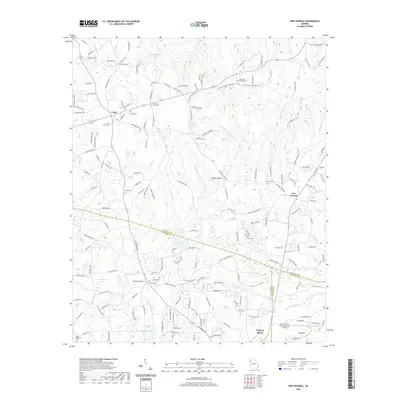 2020 Map of New Georgia, 2020 Print