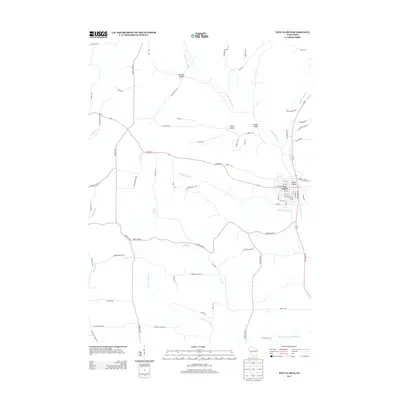 2013 Map of New Glarus, 2013 Print