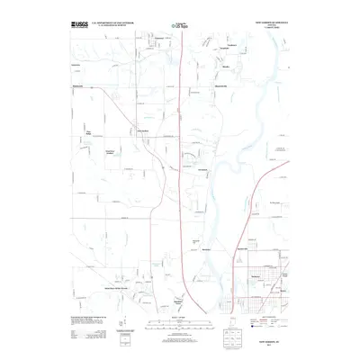 2013 Map of New Goshen, 2013 Print