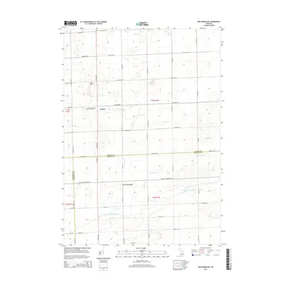 2014 Map of New Greenleaf, 2014 Print