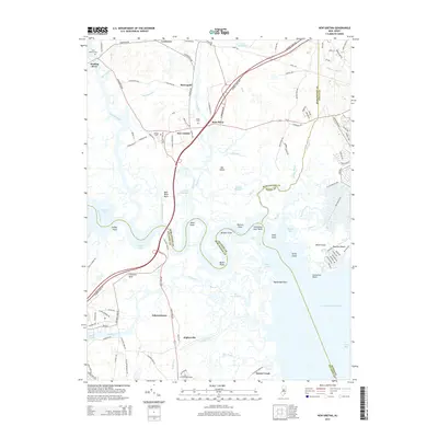 2014 Map of New Gretna, 2014 Print