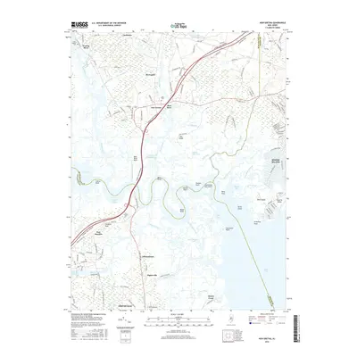 2016 Map of New Gretna, 2016 Print