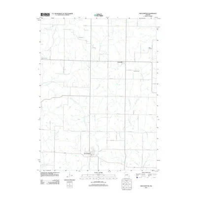2011 Map of New Hampton, 2011 Print