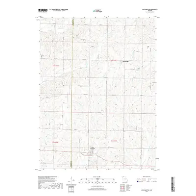 2017 Map of New Hampton, 2017 Print