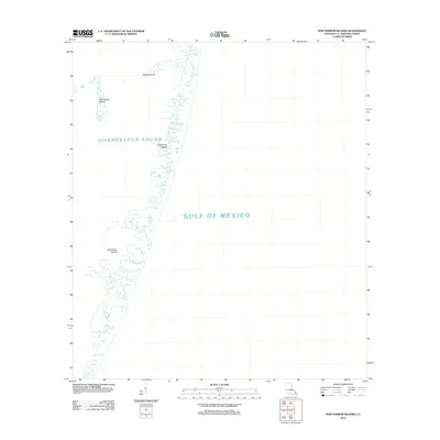 2012 Map of New Harbor Islands, 2012 Print