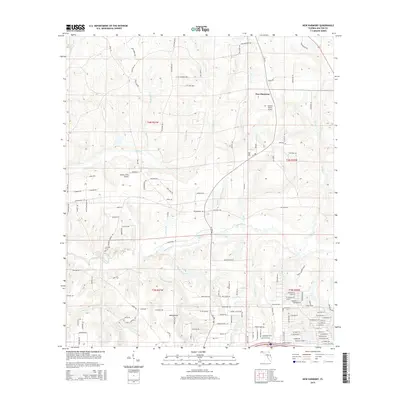 2015 Map of New Harmony, 2015 Print