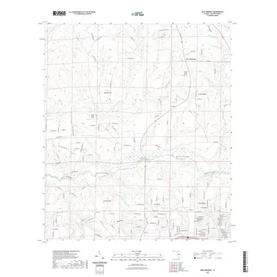 2021 Map of New Harmony, 2021 Print
