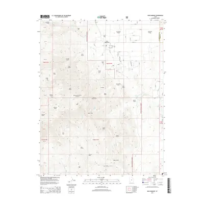 2014 Map of New Harmony, 2014 Print