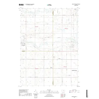 2018 Map of New Hartford, 2018 Print