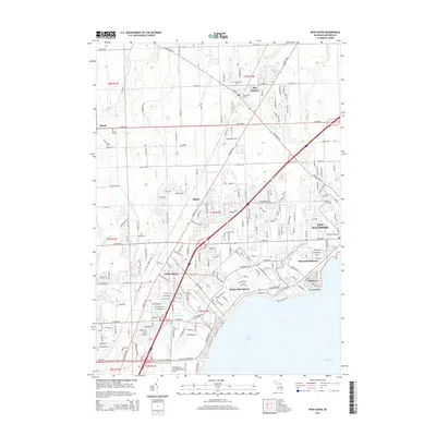 2014 Map of New Haven, 2014 Print