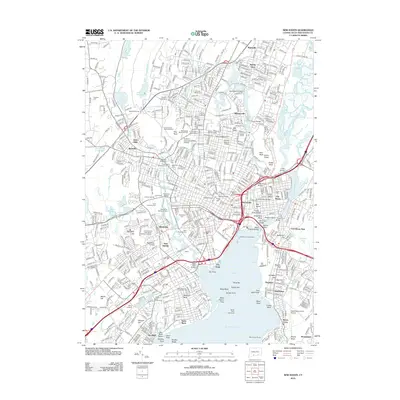 2012 Map of New Haven, 2012 Print
