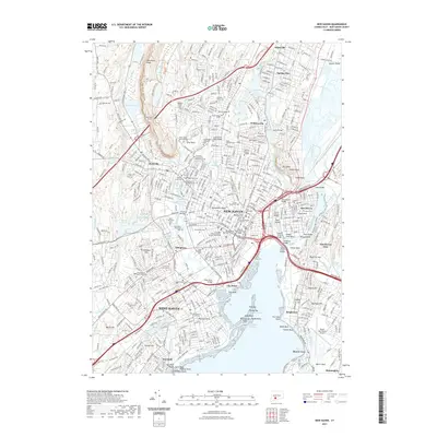 2021 Map of New Haven, 2021 Print