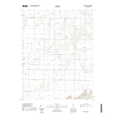 2018 Map of New Haven SW, 2018 Print