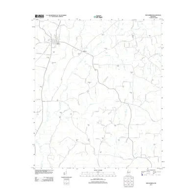 2012 Map of New Hebron, 2012 Print