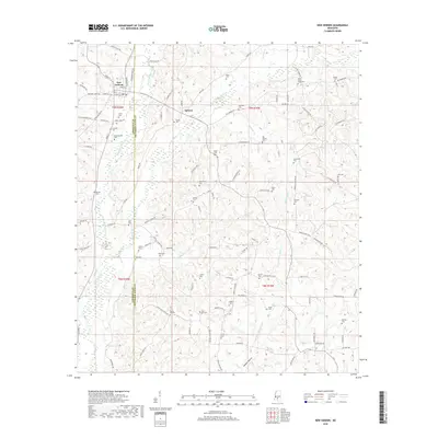 2018 Map of New Hebron, 2018 Print