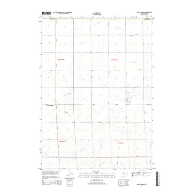 2015 Map of New Holland, 2015 Print