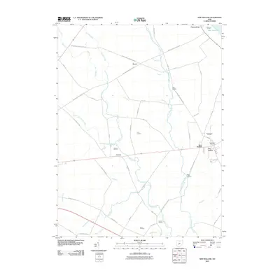 2010 Map of New Holland, 2010 Print