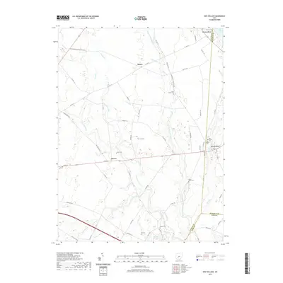 2019 Map of New Holland, 2019 Print