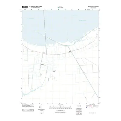 2010 Map of New Holland, 2010 Print