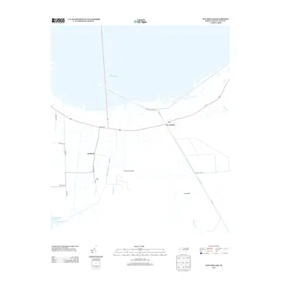 2013 Map of New Holland, 2013 Print