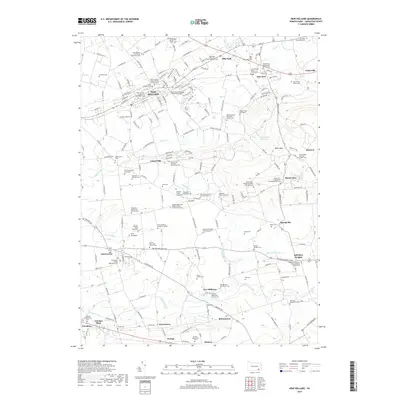 2019 Map of New Holland, 2019 Print