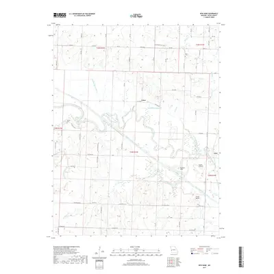 2017 Map of New Home, 2017 Print