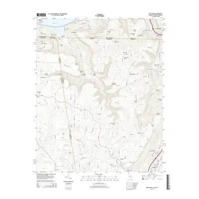 2014 Map of New Home, 2014 Print