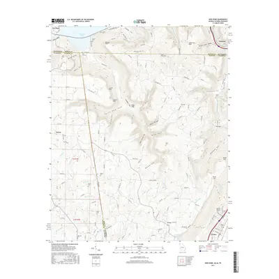 2017 Map of New Home, 2017 Print