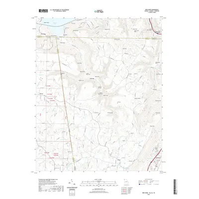 2020 Map of New Home, 2020 Print