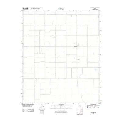 2010 Map of New Home, 2010 Print