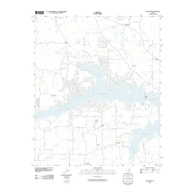 2010 Map of New Hope, 2010 Print
