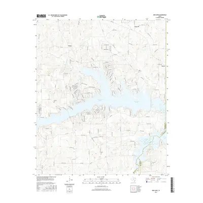 2016 Map of New Hope, 2016 Print