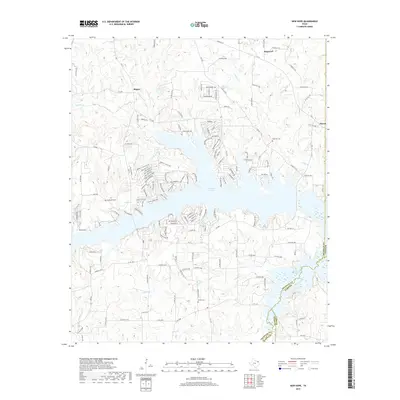 2019 Map of New Hope, 2019 Print