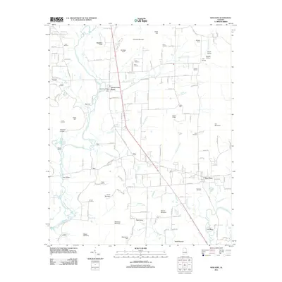 2011 Map of New Hope, 2011 Print