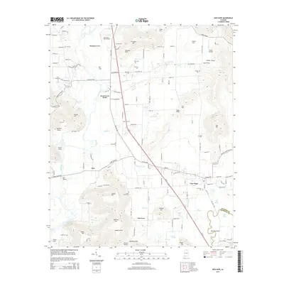 2014 Map of New Hope, 2014 Print