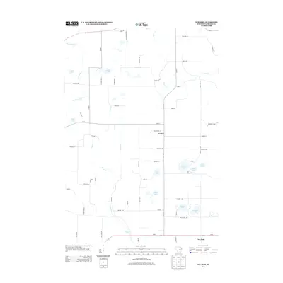 2013 Map of New Hope, 2013 Print