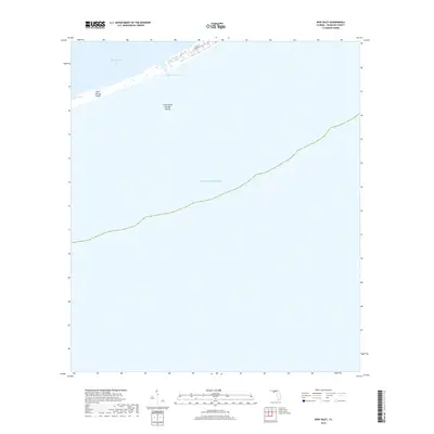 2018 Map of New Inlet, 2018 Print